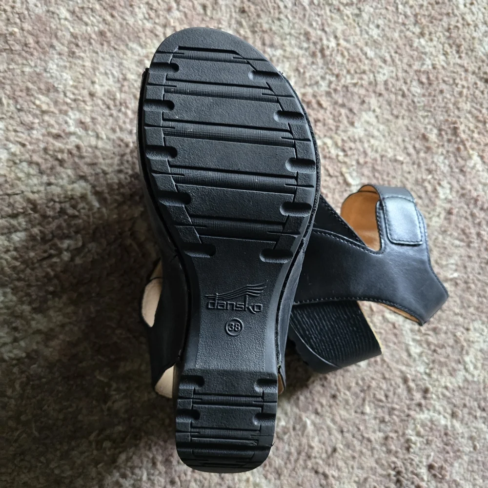 Dansko MARCY Wedge Size 38/7.5 New - Picture 3 of 6